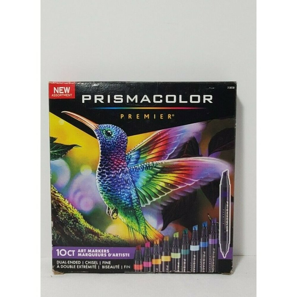 Prismacolor Premier Dual Ended Chisel Fine Art Markers 2138238 10Ct